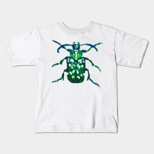 Emerald Tropical Beetle Kids T-Shirt